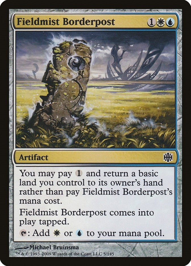 Image for Fieldmist Borderpost (5) - Magic: The Gathering