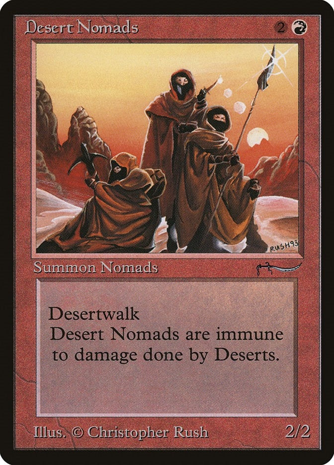 Image for Desert Nomads - Magic: The Gathering