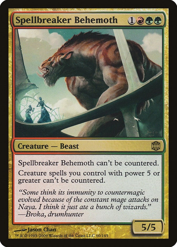 Image for Spellbreaker Behemoth (60) - Magic: The Gathering