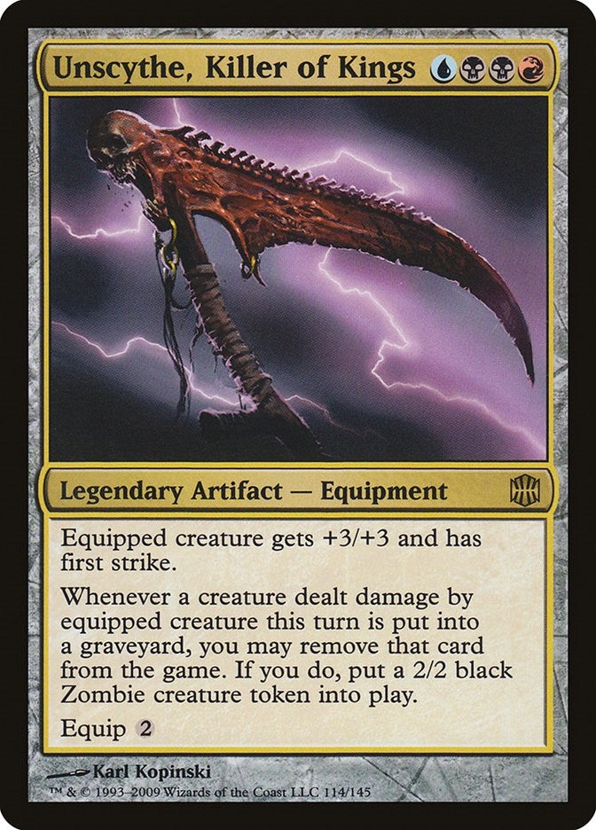 Image for Unscythe, Killer of Kings (114) - Magic: The Gathering