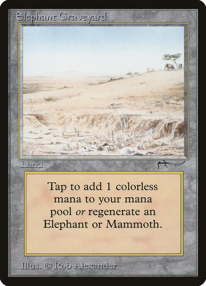 Image for Elephant Graveyard - Magic: The Gathering