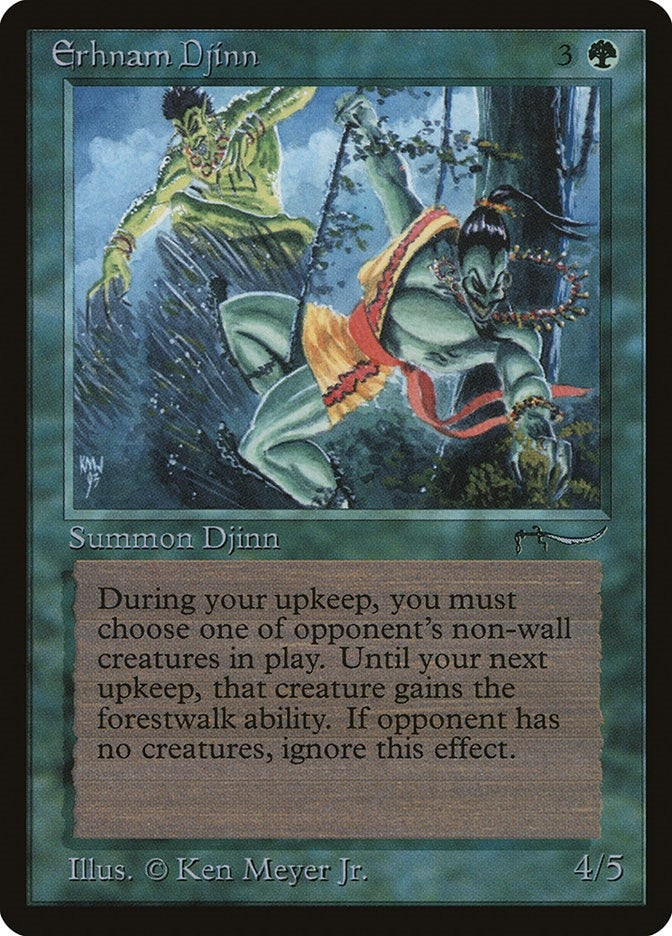 Image for Erhnam Djinn - Magic: The Gathering