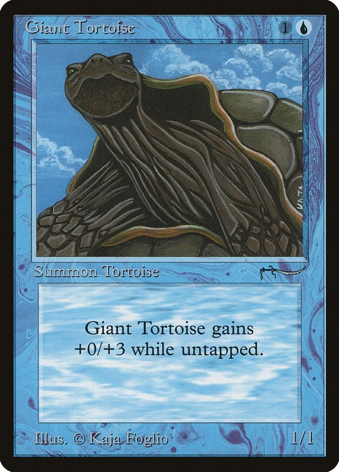 Image for Giant Tortoise - Magic: The Gathering
