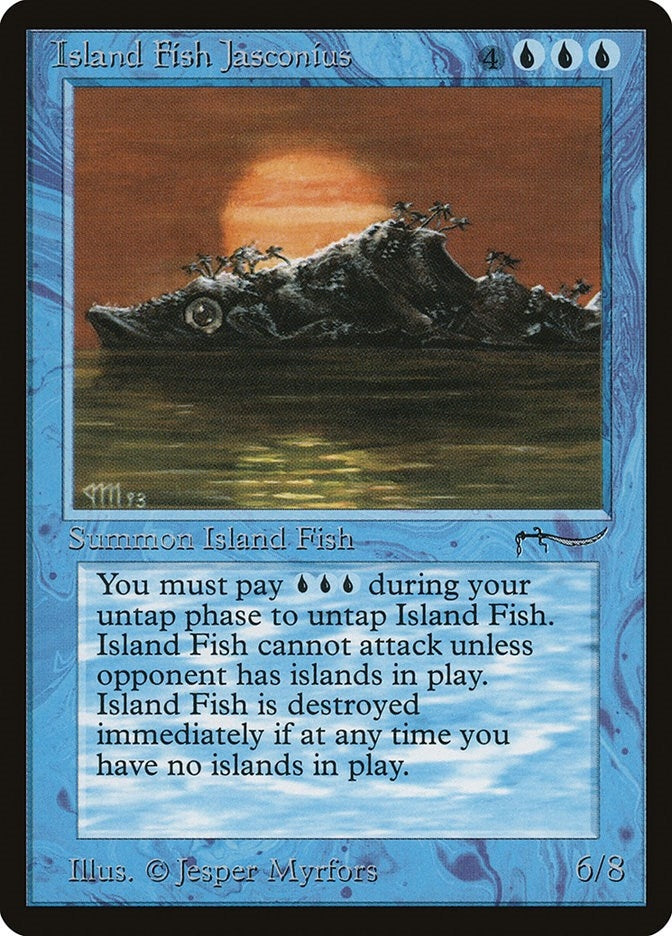 Image for Island Fish Jasconius - Magic: The Gathering