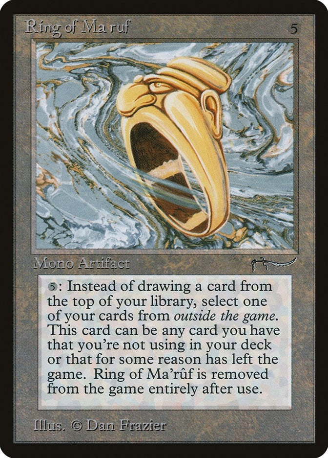 Image for Ring of Ma'ruf - Magic: The Gathering