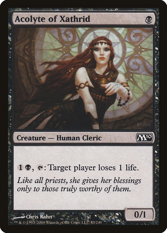 Image for Acolyte of Xathrid (83) (M10) - Magic: The Gathering