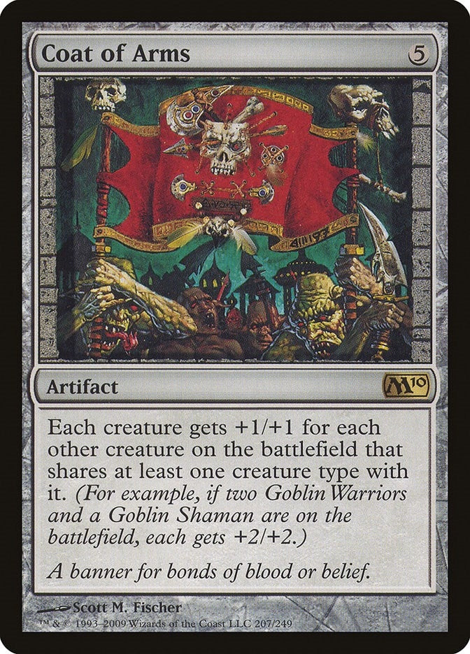 Image for Coat of Arms (207) (M10) - Magic: The Gathering