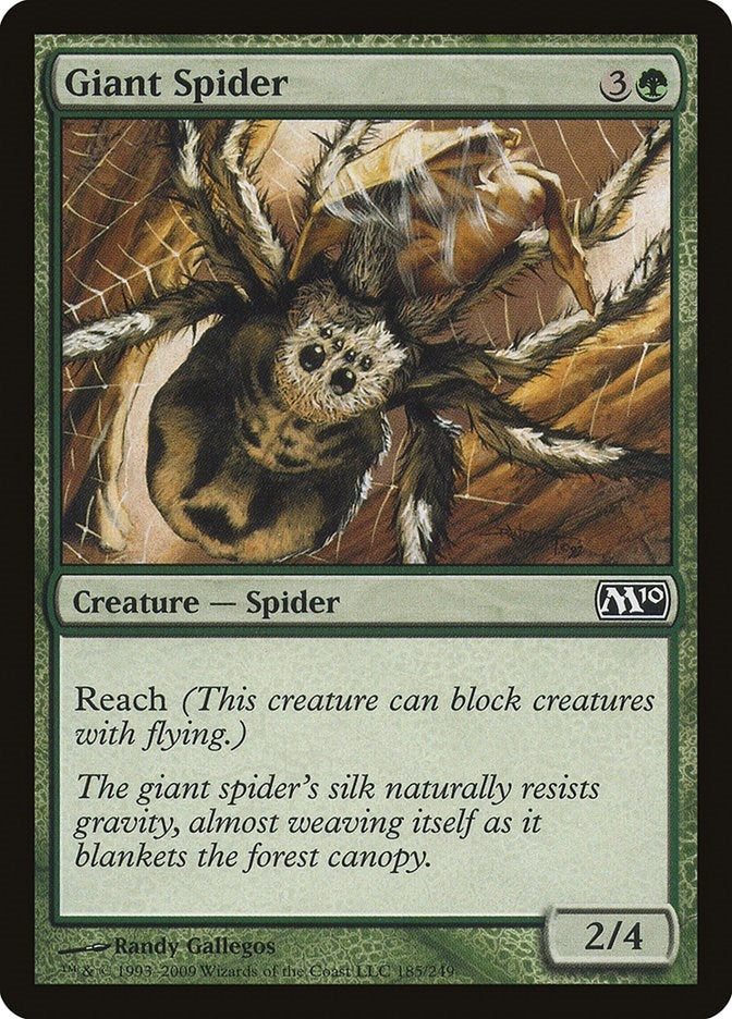 Image for Giant Spider (185) (M10) - Magic: The Gathering