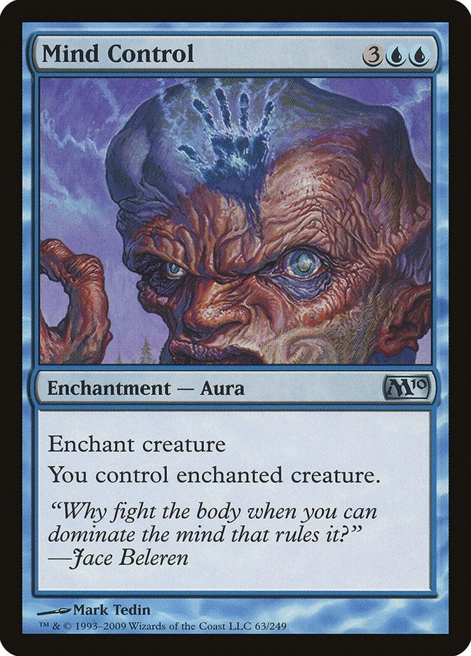 Image for Mind Control (63) (M10) - Magic: The Gathering
