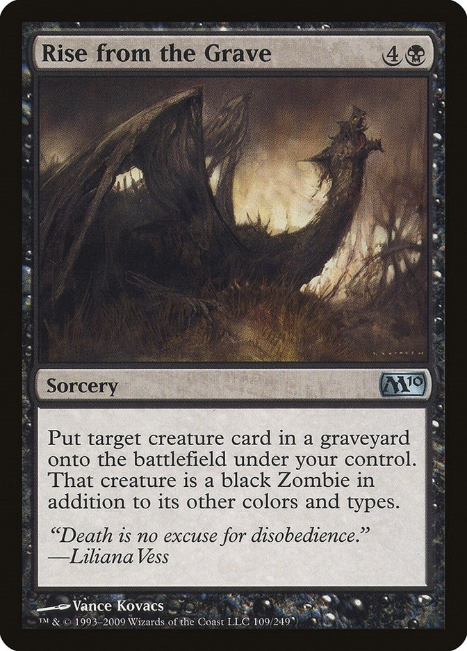 Image for Rise from the Grave (109) (M10) - Magic: The Gathering
