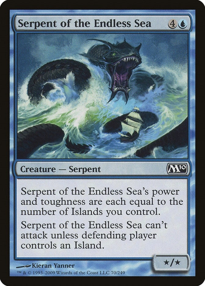 Image for Serpent of the Endless Sea (70) (M10) - Magic: The Gathering