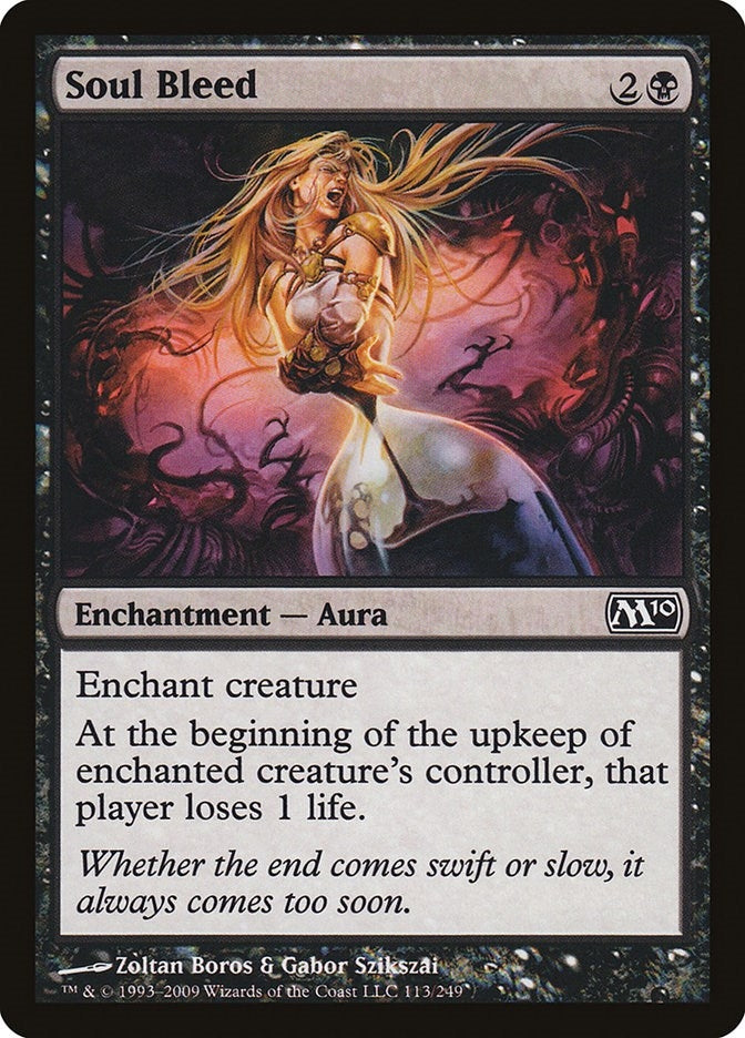 Image for Soul Bleed (113) (M10) - Magic: The Gathering