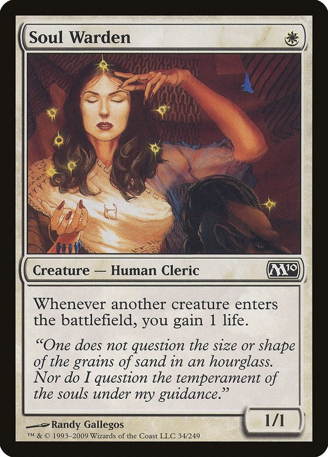 Image for Soul Warden (34) (M10) - Magic: The Gathering