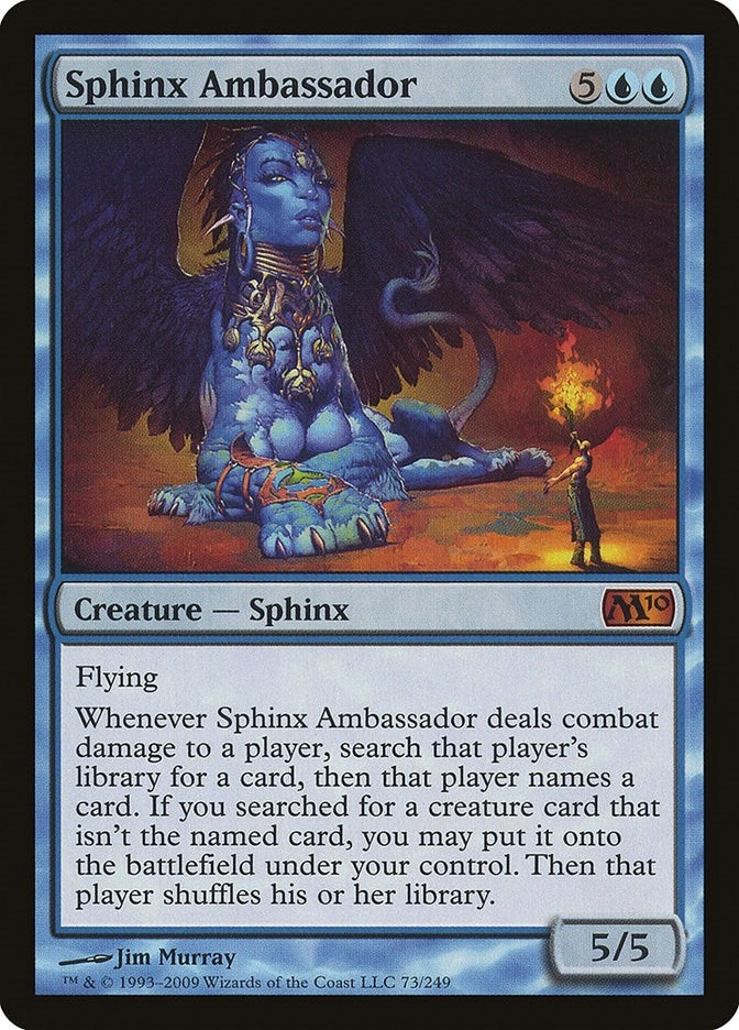 Image for Sphinx Ambassador (73) (M10) - Magic: The Gathering
