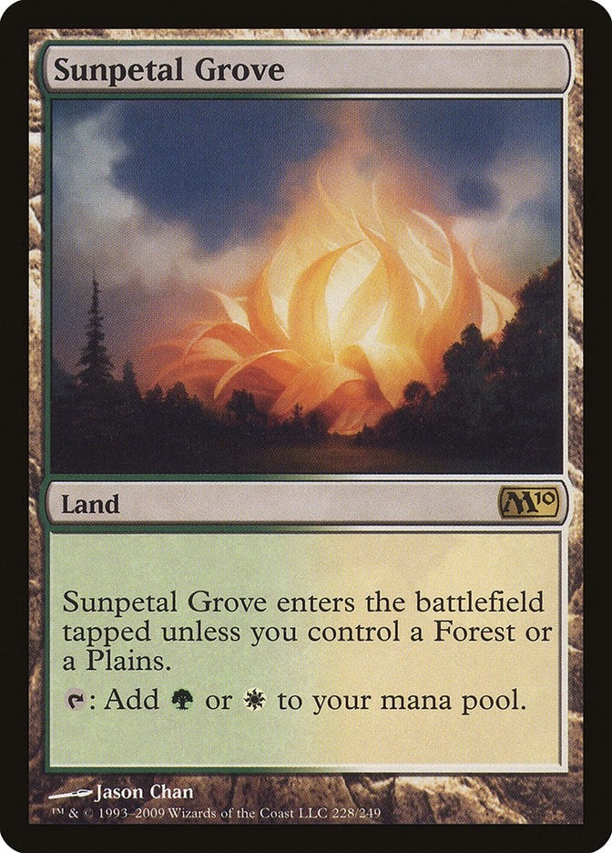 Image for Sunpetal Grove (228) - Magic: The Gathering
