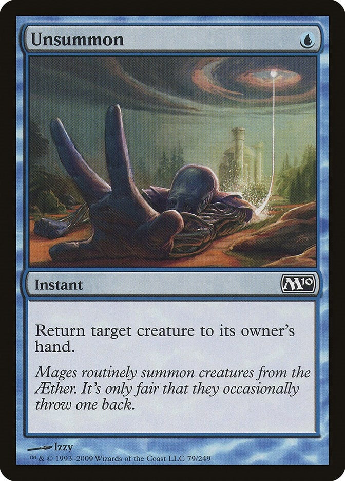 Image for Unsummon (79) (M10) - Magic: The Gathering