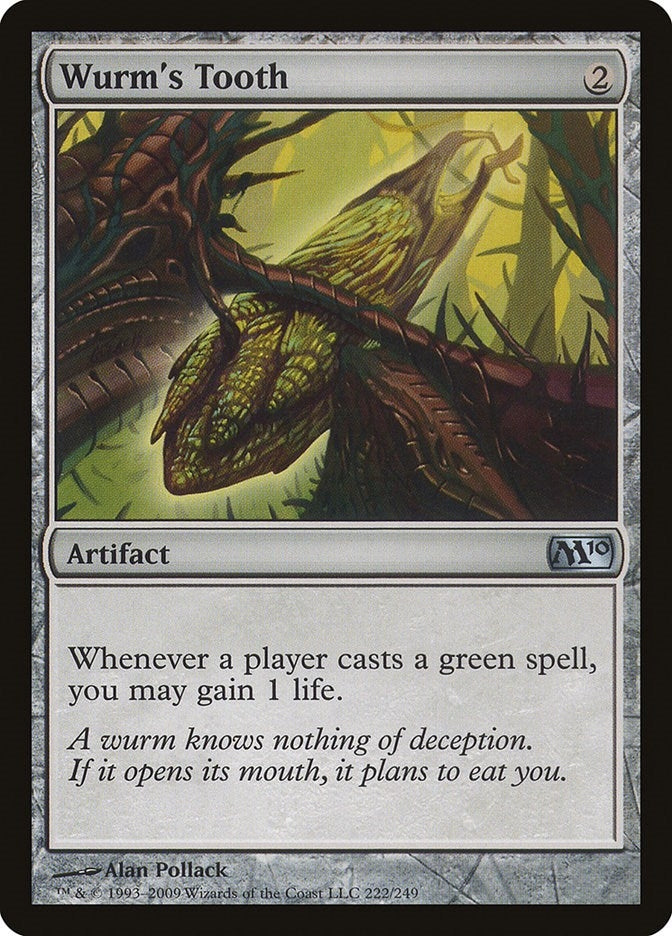 Image for Wurm's Tooth (222) (M10) - Magic: The Gathering