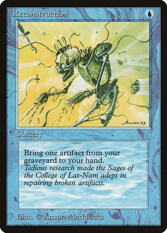 Image for Reconstruction - Magic: The Gathering