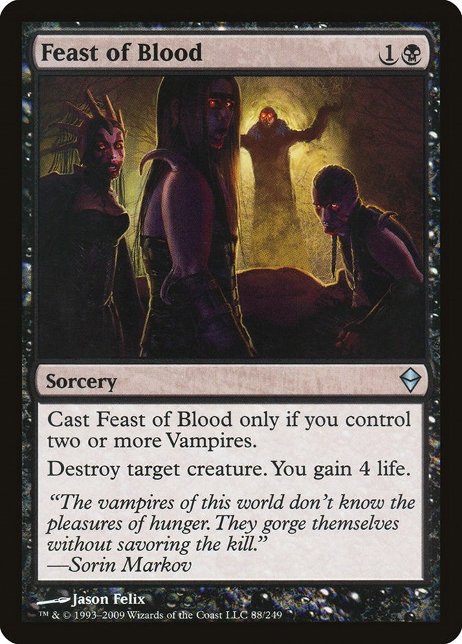 Image for Feast of Blood (88) (ZEN) - Magic: The Gathering