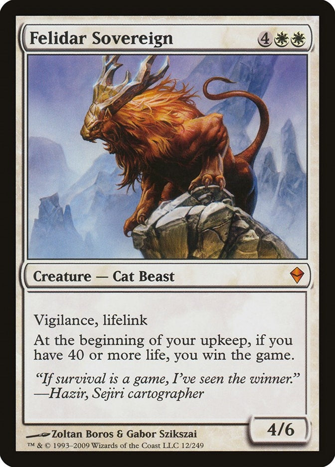 Image for Felidar Sovereign (12) - Magic: The Gathering
