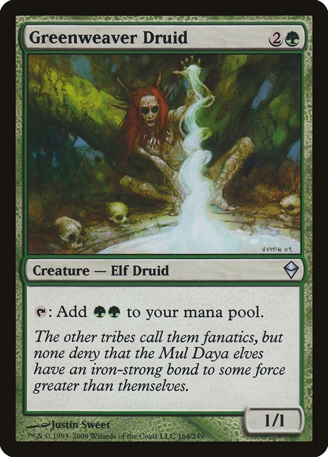 Image for Greenweaver Druid (164) - Magic: The Gathering