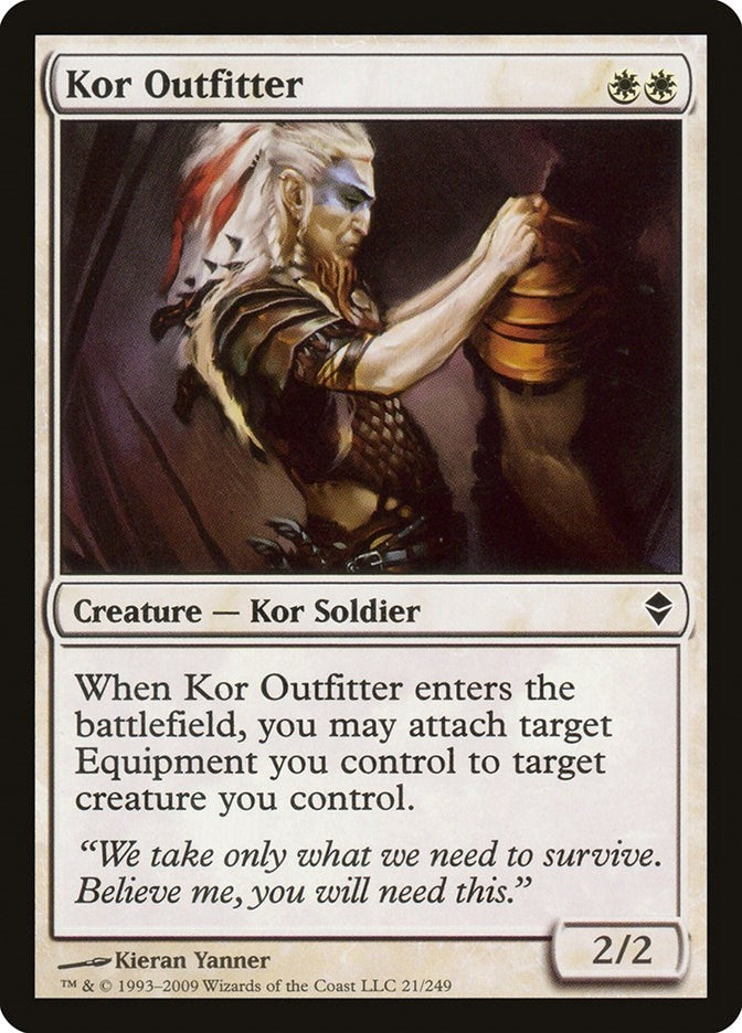 Image for Kor Outfitter (21) - Magic: The Gathering