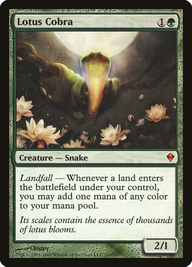 Image for Lotus Cobra (168) (ZEN) - Magic: The Gathering