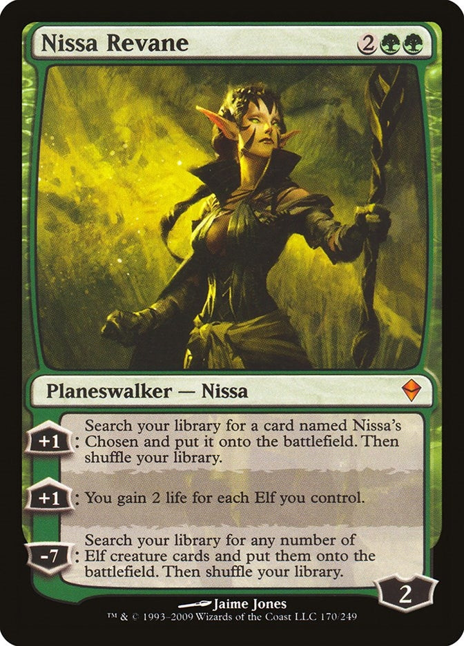Image for Nissa Revane (170) - Magic: The Gathering