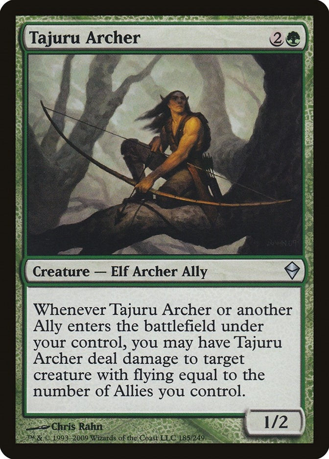 Image for Tajuru Archer (185) (ZEN) - Magic: The Gathering