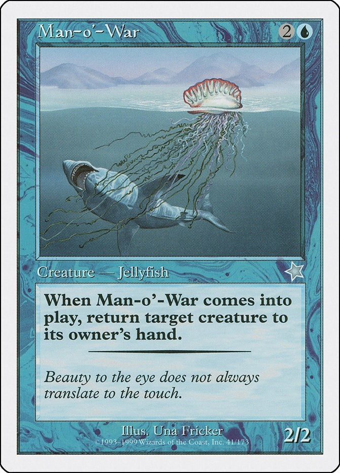 Image for Man-o'-War (41) - Magic: The Gathering
