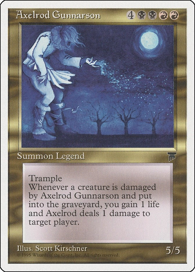 Image for Axelrod Gunnarson - Magic: The Gathering