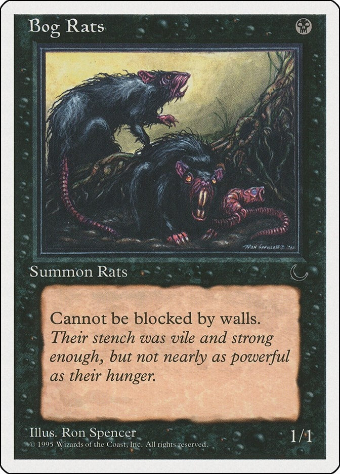 Image for Bog Rats - Magic: The Gathering