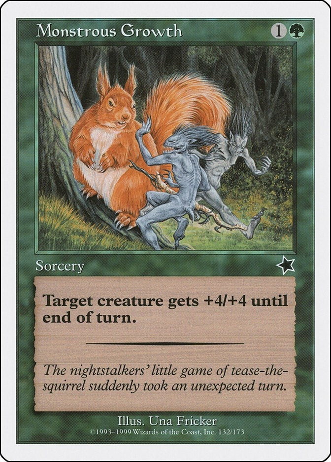 Image for Monstrous Growth (132) - Magic: The Gathering