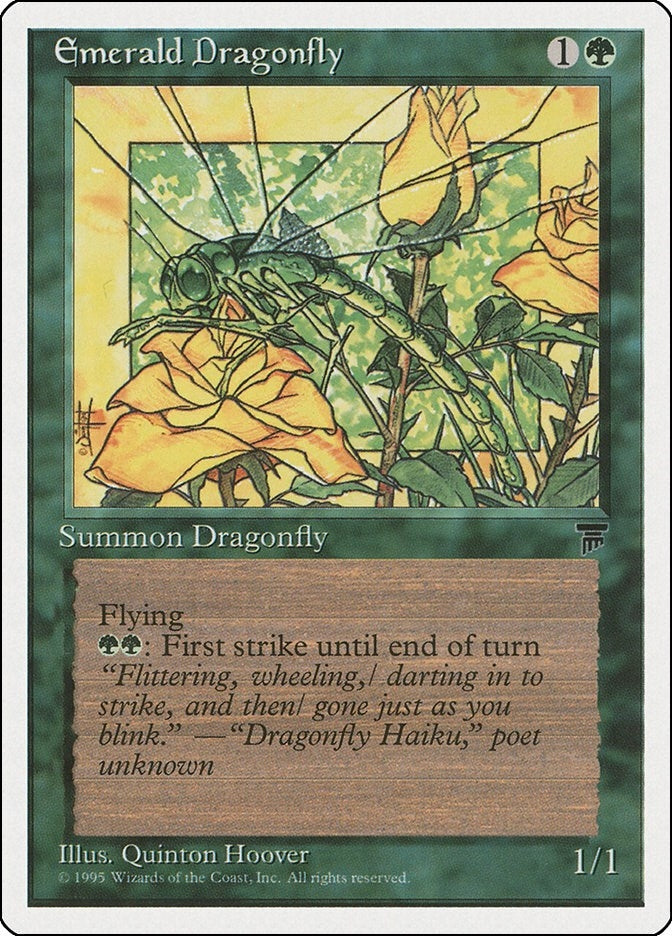 Image for Emerald Dragonfly - Magic: The Gathering