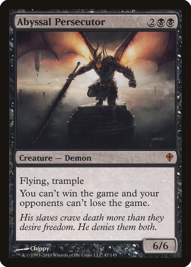 Image for Abyssal Persecutor (47) (WWK) - Magic: The Gathering