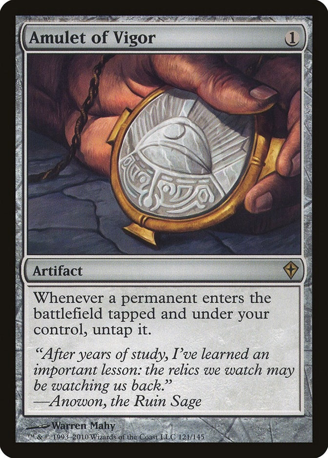 Image for Amulet of Vigor (121) (WWK) - Magic: The Gathering