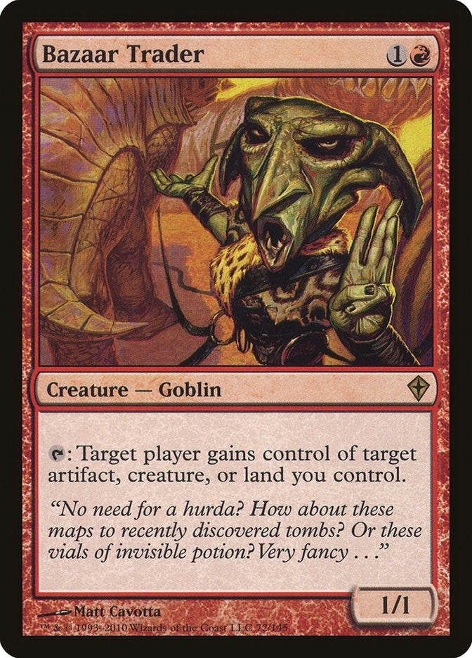 Image for Bazaar Trader (72) (WWK) - Magic: The Gathering