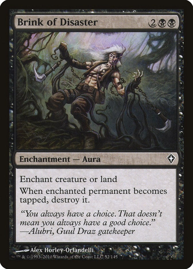 Image for Brink of Disaster (52) (WWK) - Magic: The Gathering