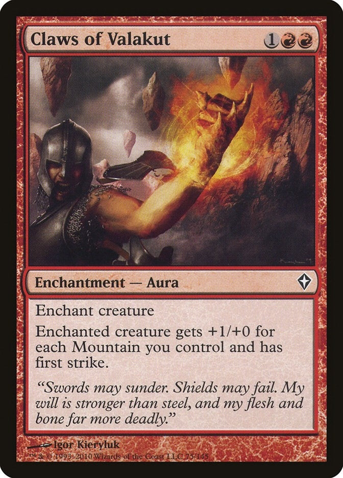 Image for Claws of Valakut (75) (WWK) - Magic: The Gathering