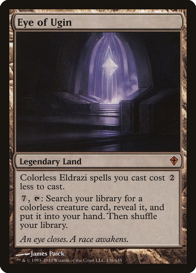 Image for Eye of Ugin (136) (WWK) - Magic: The Gathering