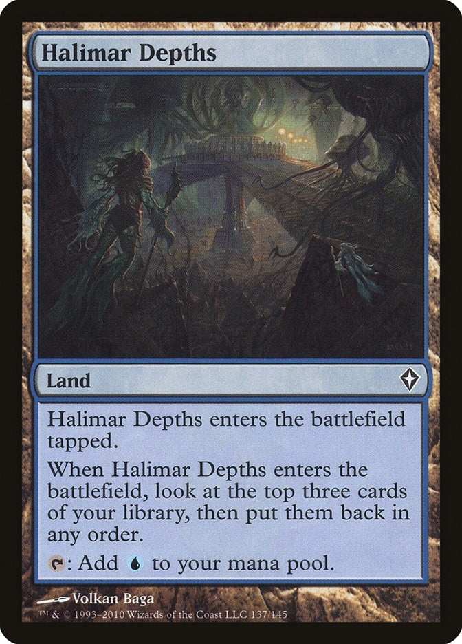 Image for Halimar Depths (137) (WWK) - Magic: The Gathering