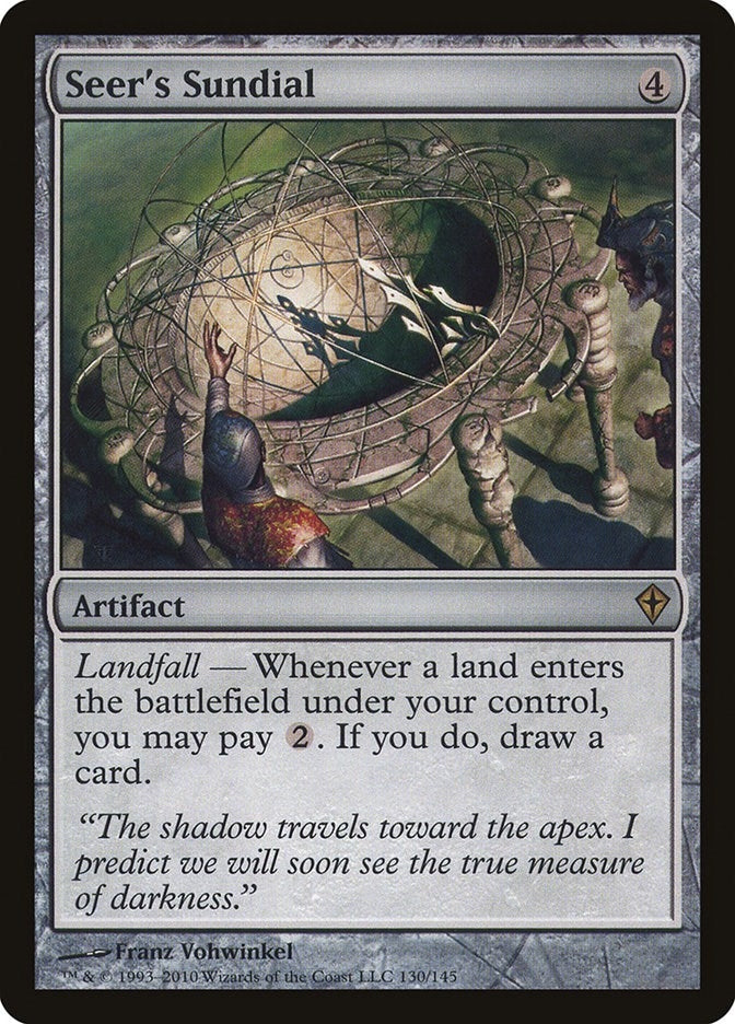 Image for Seer's Sundial (130) (WWK) - Magic: The Gathering