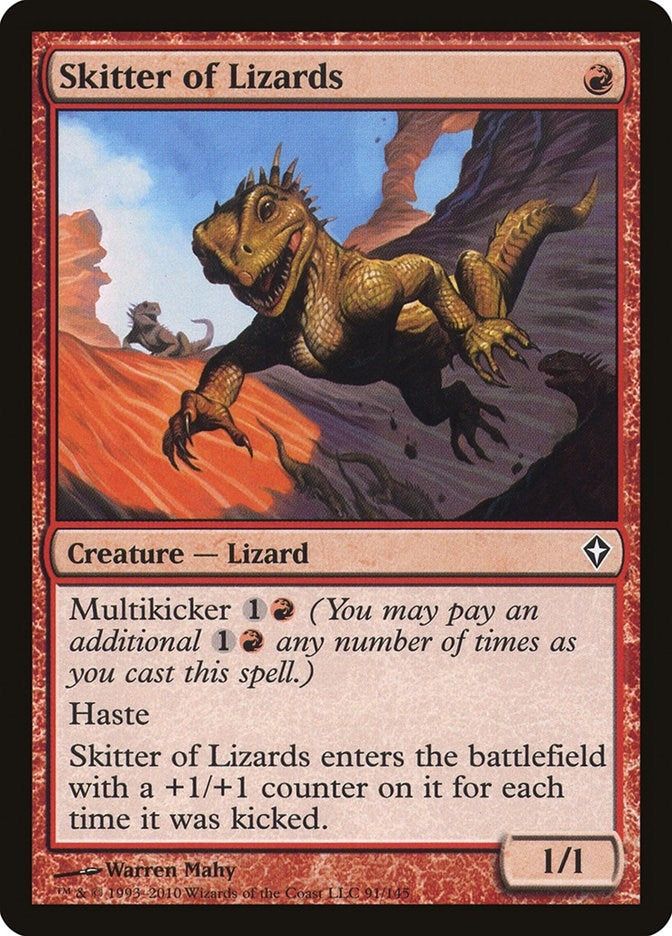 Image for Skitter of Lizards (91) (WWK) - Magic: The Gathering