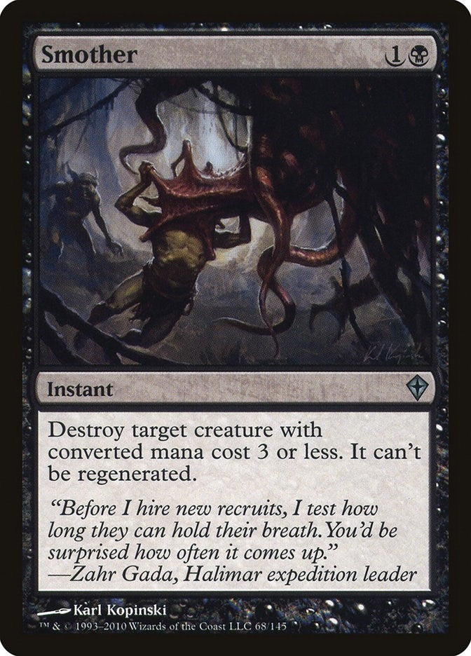 Image for Smother (68) (WWK) - Magic: The Gathering