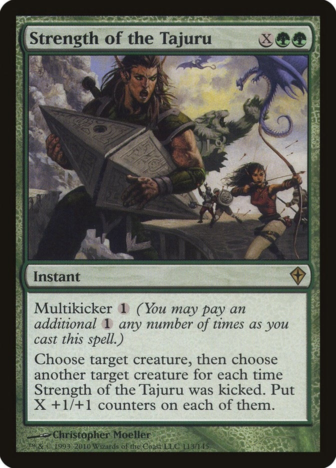 Image for Strength of the Tajuru (113) (WWK) - Magic: The Gathering