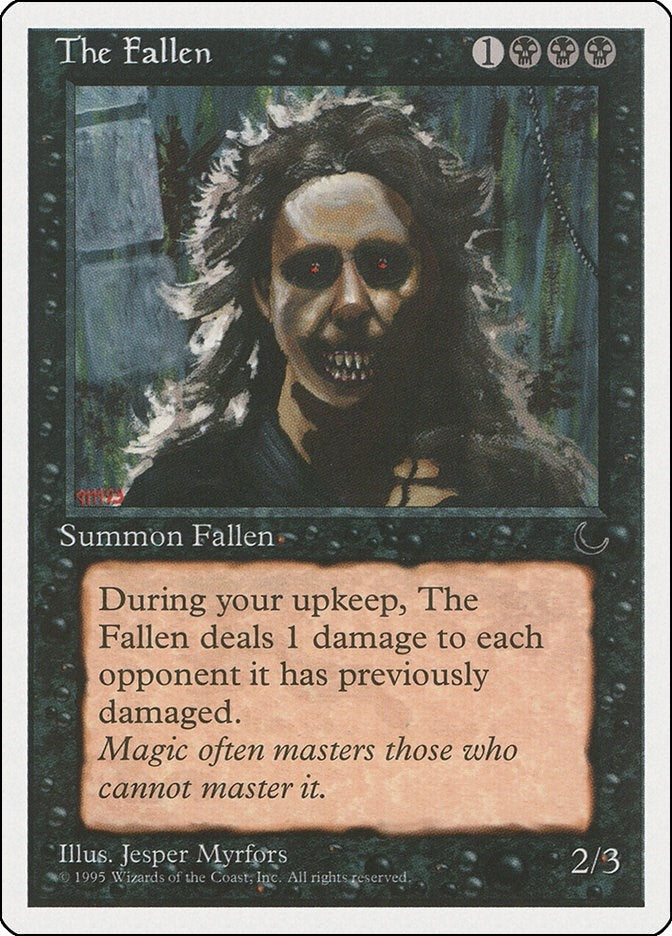 Image for The Fallen - Magic: The Gathering