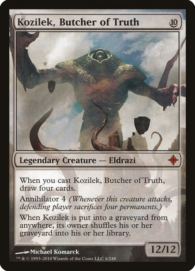 Image for Kozilek, Butcher of Truth (6) (ROE) - Magic: The Gathering