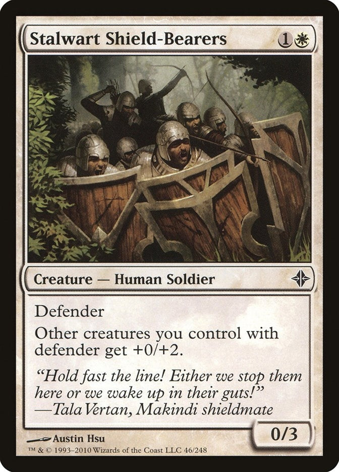Image for Stalwart Shield-Bearers (46) - Magic: The Gathering