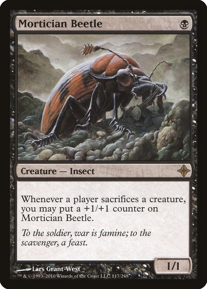 Image for Mortician Beetle (117) (ROE) - Magic: The Gathering