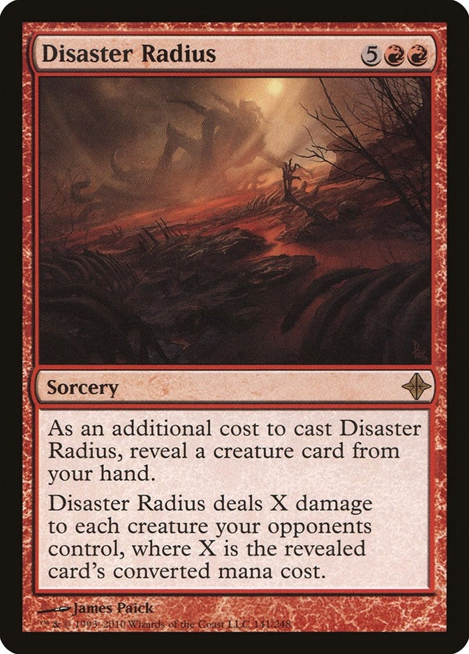 Image for Disaster Radius (141) (ROE) - Magic: The Gathering